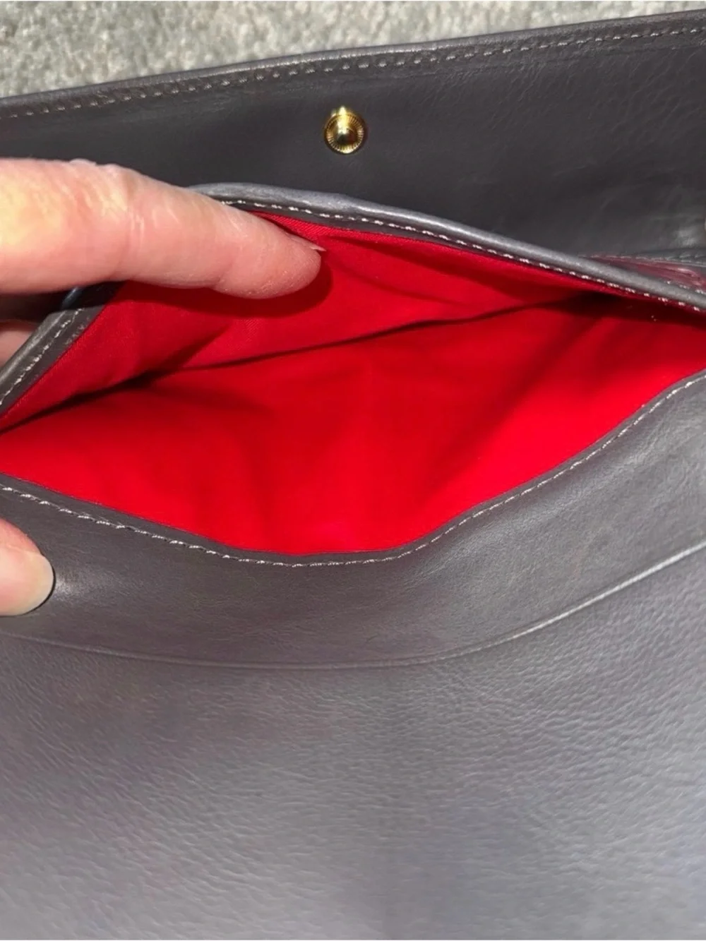 Dooney & Bourke Florentine Continental Wallet in Slate